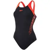 Speedo Damen Badeanzug BOOM SPL MSBK AF BLACK/RED