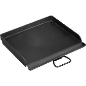 Camp Chef Single Grillplatte 14 Zoll Plancha mit Fettauffangrinne für einen Brenner