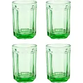 Serax - Fish & Fish Glas, L, grün (4er-Set)