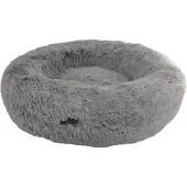 Nobby Komfortbett Donut Nuru grau, Maße: Ø 80 x 22 cm