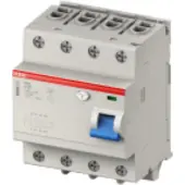 ABB F404A40/0.3 Fehlerstrom-Schutzschalter 40 A, 0.3 mA, 400V AC, 50HZ-Char., 4P, steckbar 2CCF544130E0400 F404A4003