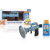 Diverse Minions Furzkanone Wasserspritzer plus Badezusatz