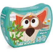 Scratch Logikspiel Beobachtungsgabe Waschbär: Übung für Reflexe und Konzentration für Kinder ab 5 Jahren