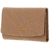 PICARD Leder Geldbörse Day Trip 1 Flap Wallet Cookie beige