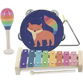 Vilac Musikset - 4 Instrumente - Rainbow Von Andy Westface - - One Size - Musikinstrumente