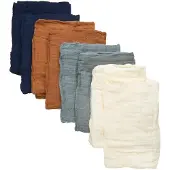 Pippi Musselintuch 8er-Pack, Dress Blues