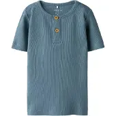 Name it T-Shirt - Rib - Noos - NmmKab - Spring See - - 2 Jahre (92) - T-Shirts