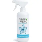 GreenHero Geruchsentferner Spray für Textilien, Schuhe etc. gegen Gerüche, Neutralisiert Gerüche