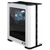 Zalman X3 WHITE, Midi Tower, PC, Weiß, ATX, micro ATX, Mini-ITX, Stahl, Blau, Grün, Rot
