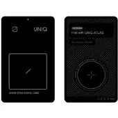 Uniq Lokalizator NFC Atlas szary/graphite -ATLASCARDTRK-GRAPHITE