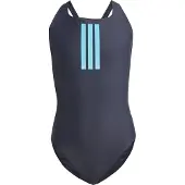Adidas Damen Badeanzug 3-Streifen V-Back