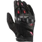 Ixon Rise Air 2 Schwarz Leuchtrot Handschuhe Größe XL