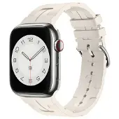 Beline pasek Apple Watch Silicone Ultra 38/40/41mm beżowy /starlight box
