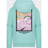 Poederbaas Kapuzenpullover Arty Hoody Damen Mint-M
