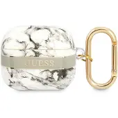 GUESS Gua3Hchmag Airpods 3-Abdeckung Grau/Grau Marble Strap Collection