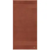 Lacoste Frottier Handtücher Lecroco Handtuch 50x100 cm | terre-battue - orange