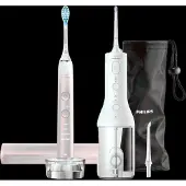 Philips Sonicare DiamondClean 9000 HX9911/84 + Power Flosser Weiß