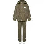 Viking Jolly Print Rain Set olive (37) 140