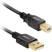 SBS EKON USB-Druckerkabel Typ A-B Stecker gold