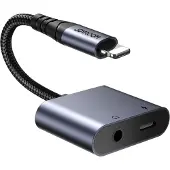 JOYROOM SY-L01, Lightning, 3.5mm+Lightning, Schwarz