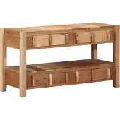 vidaXL TV-Schränk Braun 83 x 33 x 46 cm Massives upgecyceltes Holz