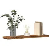 vidaXL Wandregale 4 Stk. Altholz-Optik 60x20x1,5 cm Holzwerkstoff