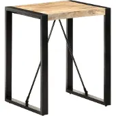 vidaXL Esstisch 70x70x75 cm Massivholz Akazie