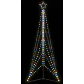vidaXL LED Weihnachtsbaum 861 LEDs Warmweiß 478 cm 4016424