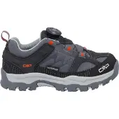 CMP Kids Kiruna Low Fitgo Trekking Shoes Wp Grey-Orange Grey-Orange 36