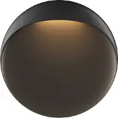 Louis Poulsen Flindt Wandleuchte Ø300 2700K Black - , Flindt, dimmbar, Schwarz, für Wohnzimmer, Aluminium, Design
