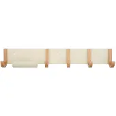 Design Letters - Jay Garderobe, L 70 cm, Eiche natur / cremeweiß