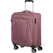 American Tourister Wanderlite Handgepäck Spinner S - Erweiterbar 45/49.5 Liter - 55x40x25 cm - galactic mauve