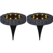 Star Trading 482-27, Spot-Beleuchtung, Grau, Deckbeleuchtung, LED, 8 Glühbirne(n), Warmweiß