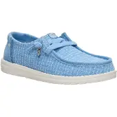 HeyDude Halbschuhe Damen Wendy Blau Canvas