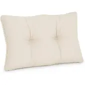 Beautissu Lounge Kissen Outdoor Natur XLuna, 50x40cm
