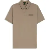 BOSS Paddy Poloshirt mit strukturiertem Logo-Patch Grösse XL