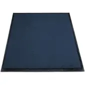 Miltex Schmutzfangmatte Eazycare Style, eckig, antistatisch, UV-beständig, waschbar, High-Twist-Nylon & Niltrilgummi, 750 x 850 mm, stahlblau