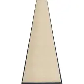 Miltex Schmutzfangmatte Eazycare Style, eckig, antistatisch, UV-beständig, waschbar, High-Twist-Nylon & Niltrilgummi, 850 x 3000 mm, hellelfenbein