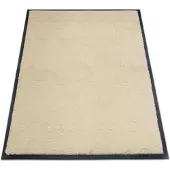 Miltex Schmutzfangmatte Eazycare Style, eckig, antistatisch, UV-beständig, waschbar, High-Twist-Nylon & Niltrilgummi, 800 x 1200 mm, hellelfenbein