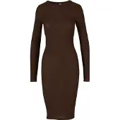 Urban Classics Tb1340 Langärmliges Kurzes Kleid
