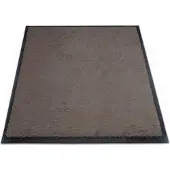 Miltex Schmutzfangmatte Eazycare Style, eckig, antistatisch, UV-beständig, waschbar, High-Twist-Nylon & Niltrilgummi, 750 x 850 mm, graubraun