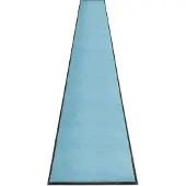 Miltex Schmutzfangmatte Eazycare Style, eckig, antistatisch, UV-beständig, waschbar, High-Twist-Nylon & Niltrilgummi, 850 x 3000 mm, pastellblau