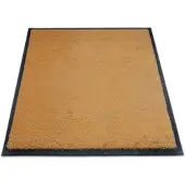 Miltex Schmutzfangmatte Eazycare Style, eckig, antistatisch, UV-beständig, waschbar, High-Twist-Nylon & Niltrilgummi, 750 x 850 mm, braunbeige
