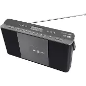 Soundmaster RCD1870SW, Tragbar, Analog & Digital, DAB+, FM, 2 W, 3,5 mm, Schwarz, Grau