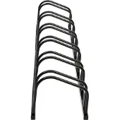 vidaXL Fahrradständer für 6 Fahrräder Schwarz Stahl