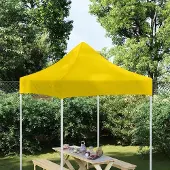 Prolenta Maison Exclusive - Partyzelt-Dach 2x2 m Gelb 270 g/m²