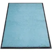 Miltex Schmutzfangmatte Eazycare Style, eckig, antistatisch, UV-beständig, waschbar, High-Twist-Nylon & Niltrilgummi, 800 x 1200 mm, pastellblau