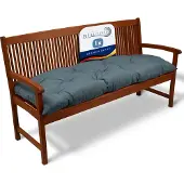 Beautissu Bankauflage Flair BK, ca.100x50x10cm, Taubenblau