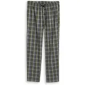Tom Tailor Pyjamahose Dakota in grün-dunkel-Karo | Gr.: XL