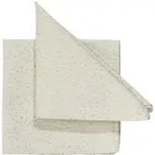 Pichler Tischwäsche Keaton weiß Serviette 40x40 cm - weiß;gelb